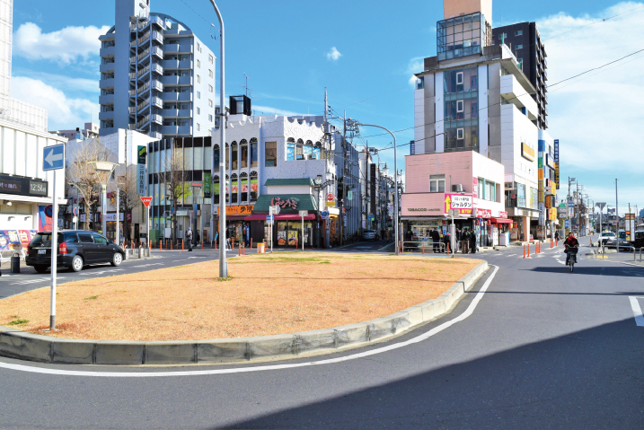 上福岡駅 東口 ロータリー